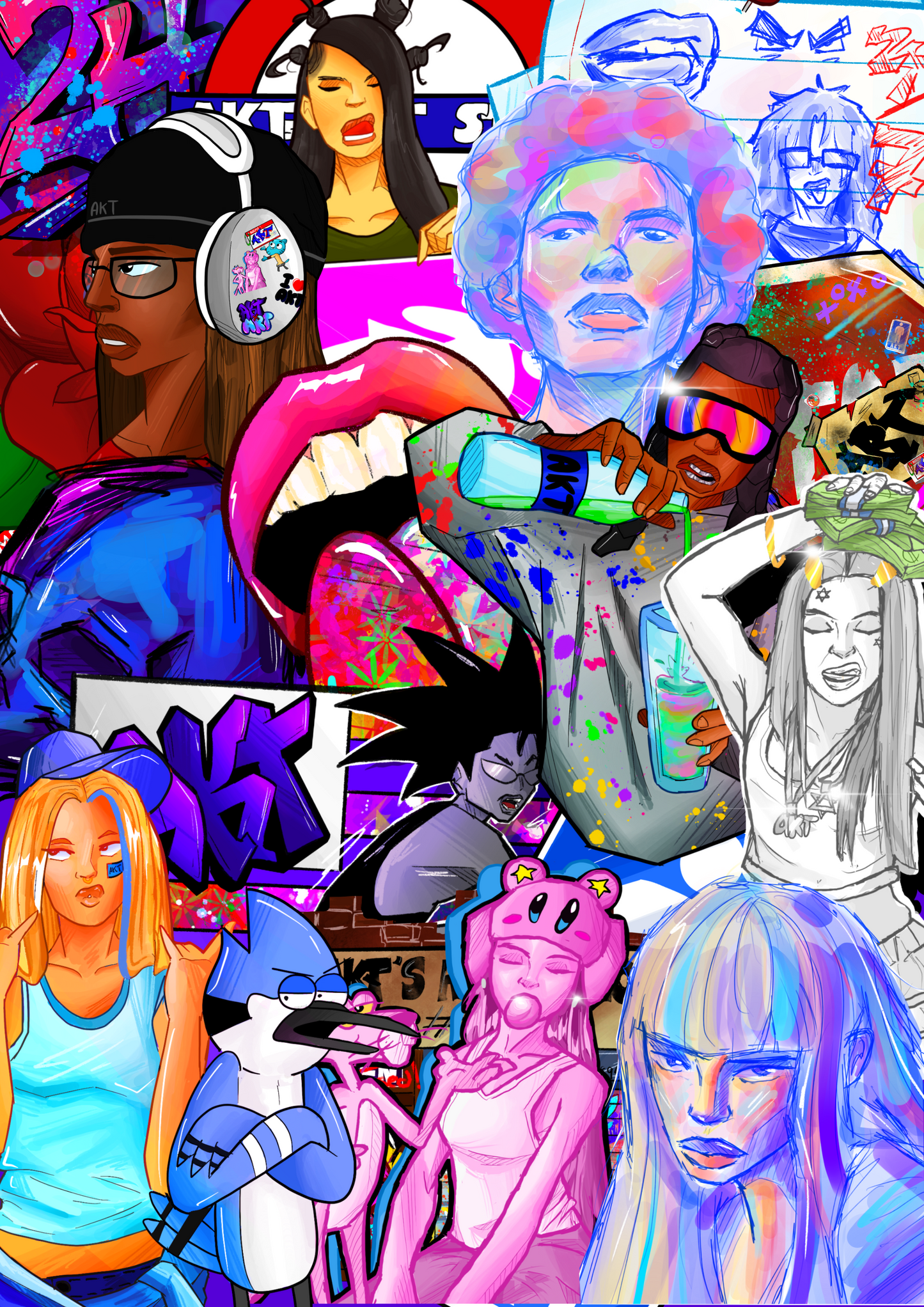 STICKER COLLAGE 1