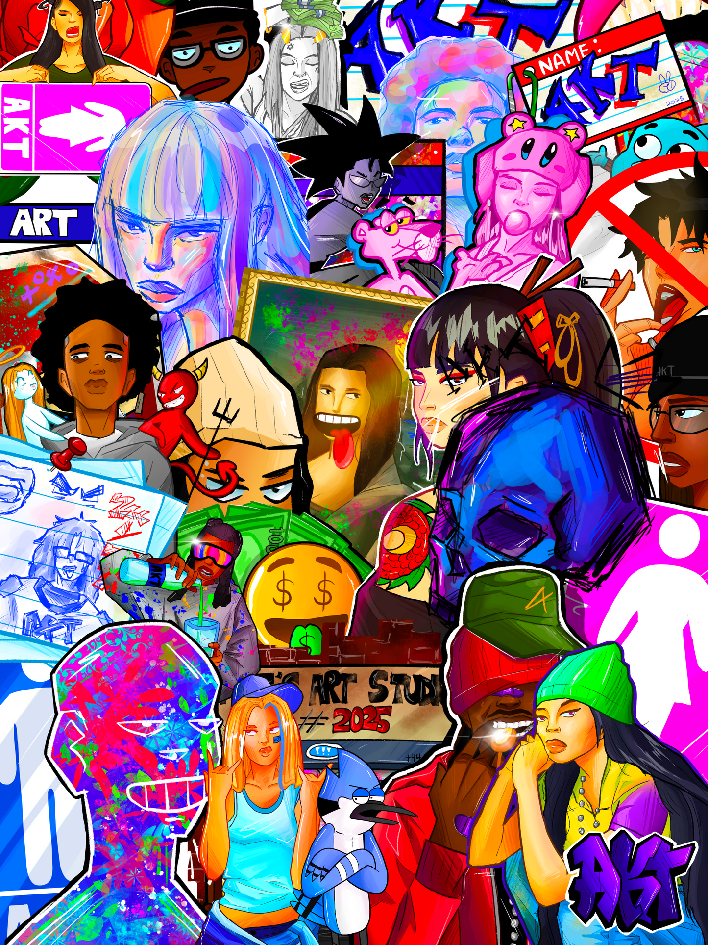 STICKER COLLAGE 2