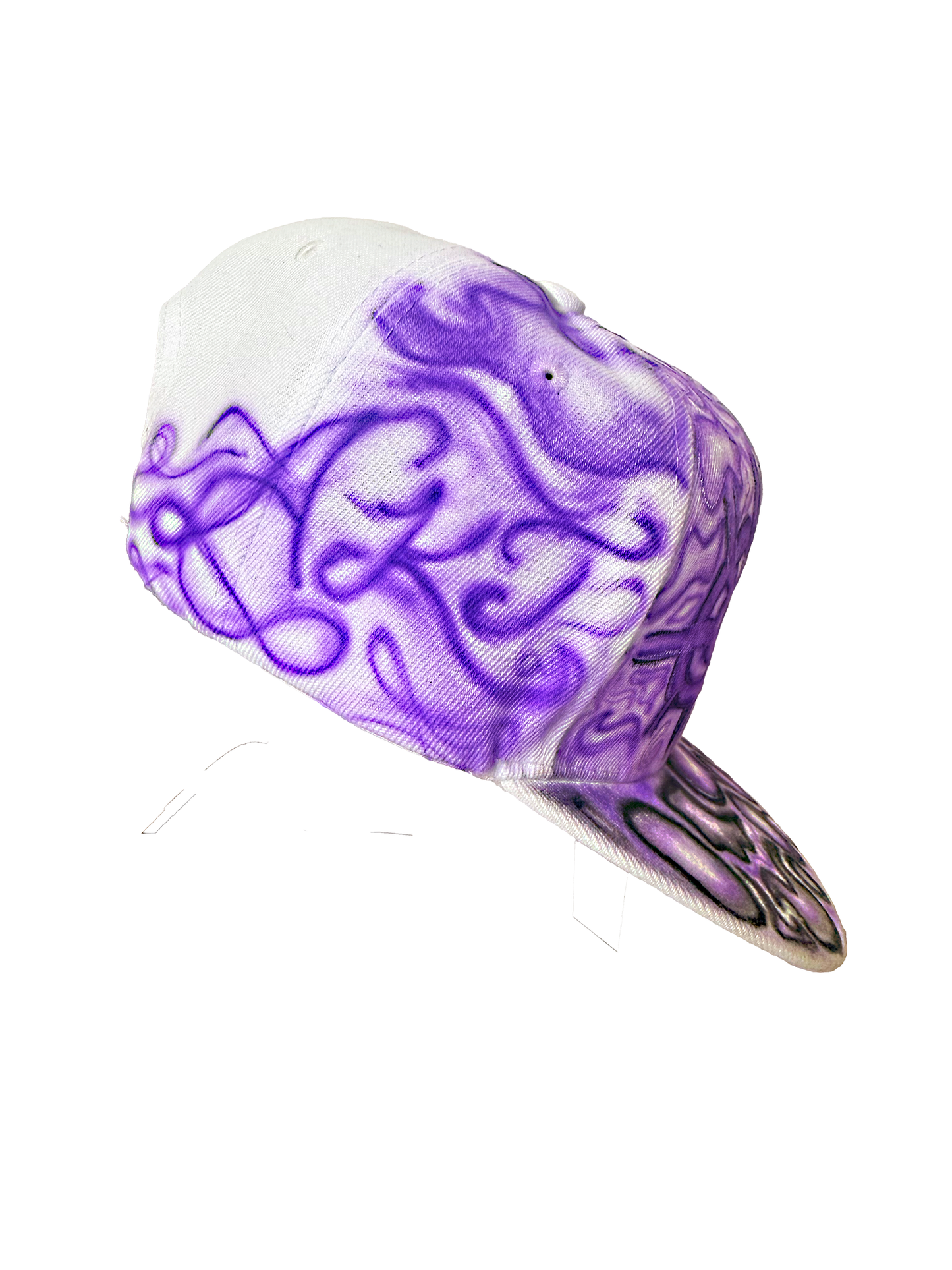 PURPLE SPLIT CAP