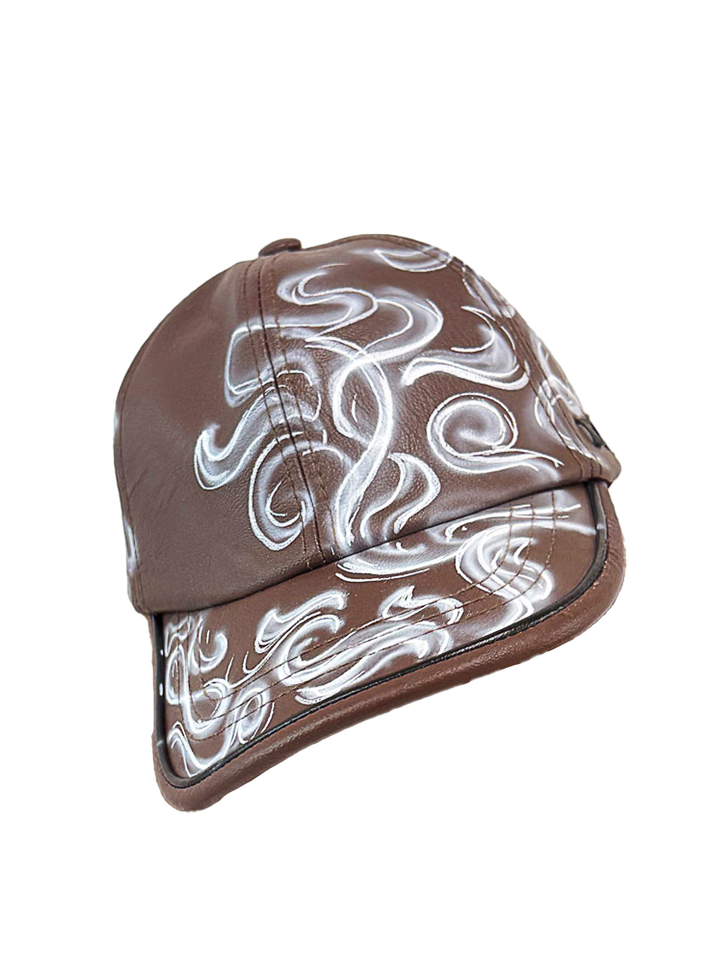 BROWN STREAK CAP