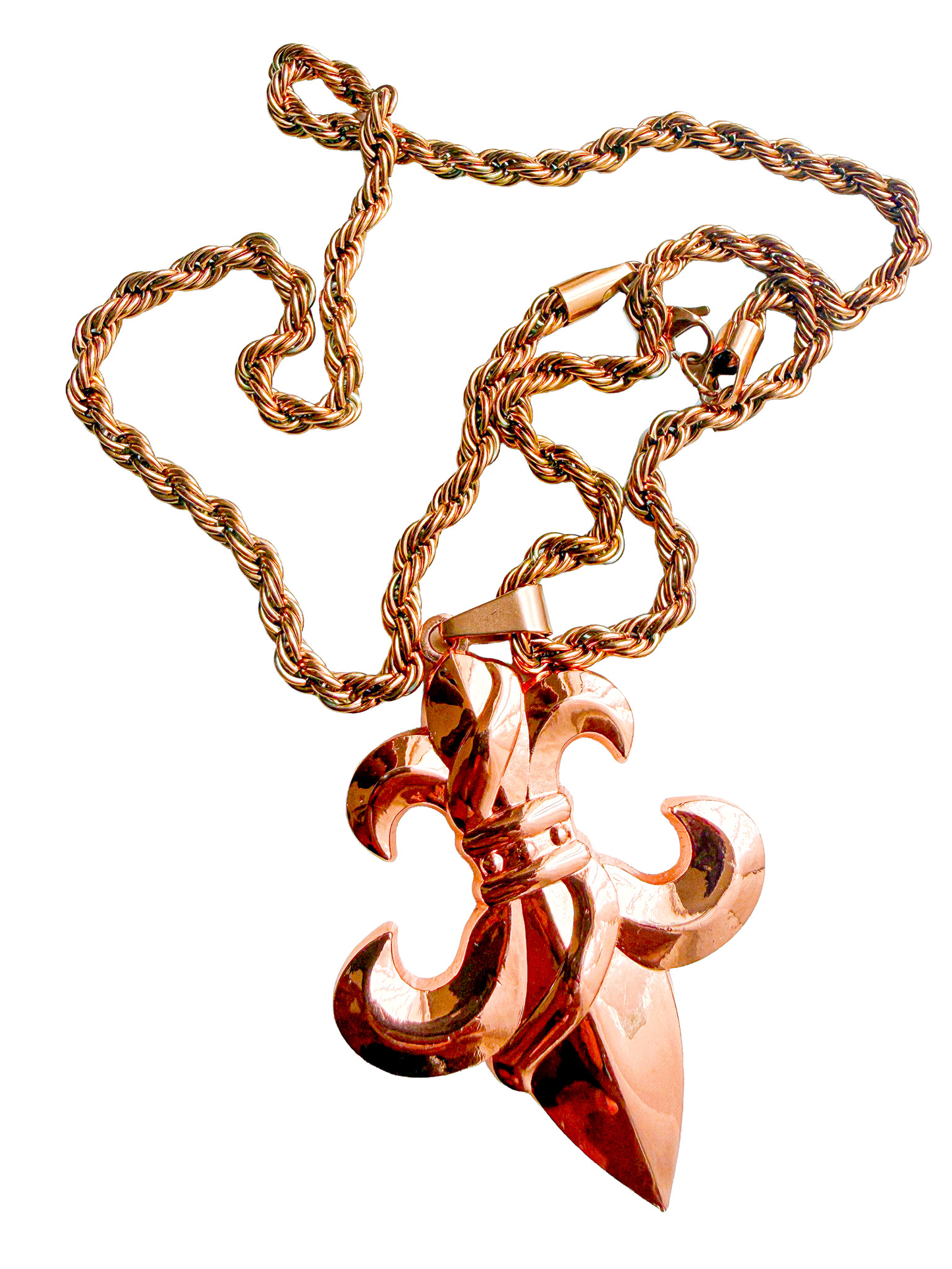 ROSE GOLD FDL CHAIN
