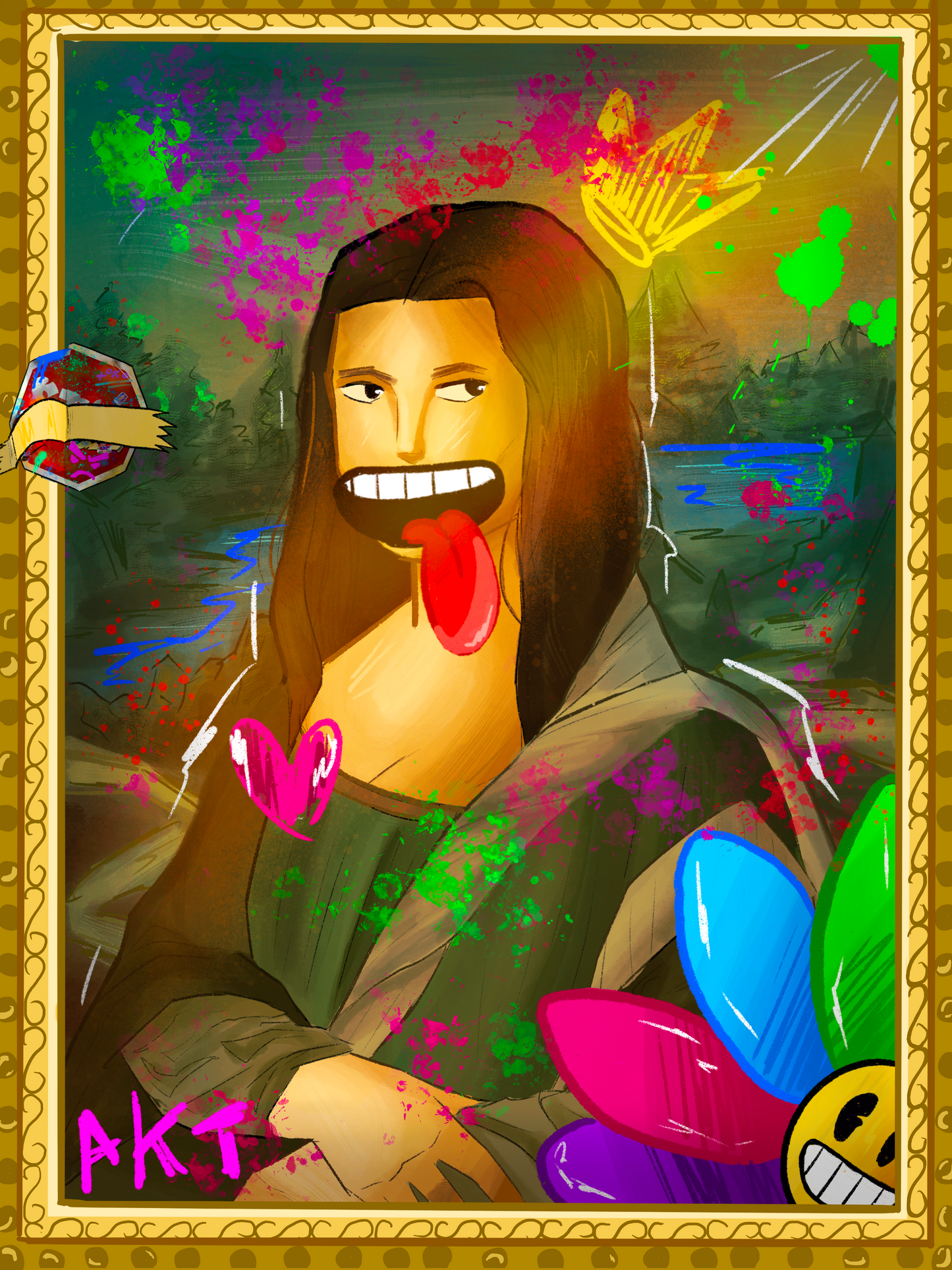 MESSED UP MONA LISA
